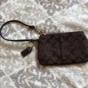 Coach wristlet